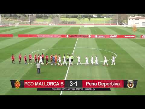Resumen RCD Mallorca B - Peña Deportiva 3-1