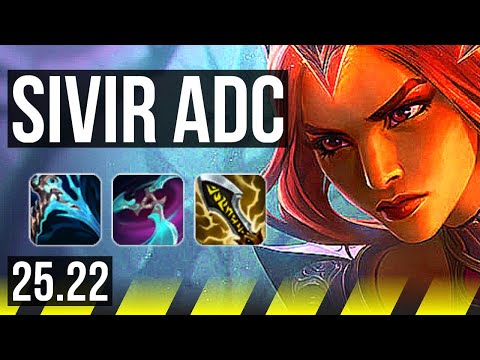 SIVIR & Lulu vs JHIN & Nautilus (ADC) | Legendary, 15/3/6, 49k DMG | NA Master | 25.22
