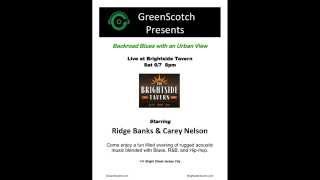 AD for Ridge Banks &amp; Carey Nelson Live at Brightside 06/07/14