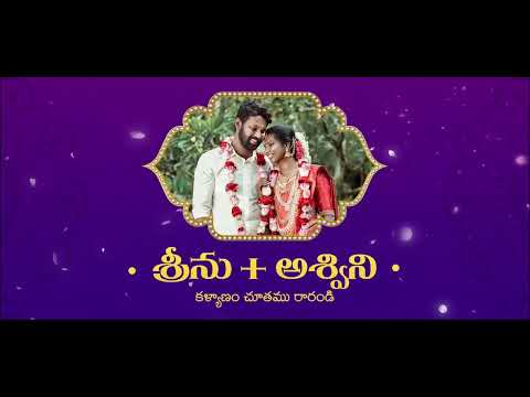 Telugu Wedding Invitation · Design 11