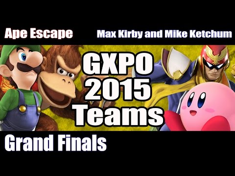 GXPO15 Doubles: SSB Wii U - GF - DKwill + DarkMusician vs Mike Kirby + Max Ketchum