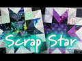 Scrap Star Block Let S Make A 12 Scrap Friendly Block With The Blueberry Pie Star