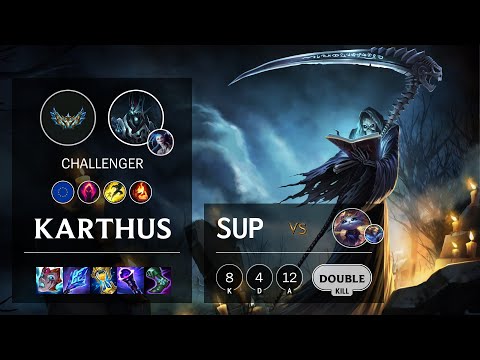 Karthus Support vs Yuumi - EUW Challenger Patch 12.4