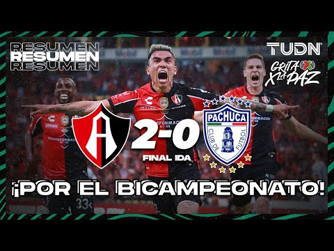 Highlights and goals | Atlas 2-0 Pachuca | Grita México C22 - First Leg Final | TUDN