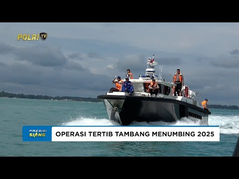 POLDA KEP. BABEL LAKSANAKAN PATROLI GABUNGAN DALAM OPS TERTIB TAMBANG MENUMBING 2025