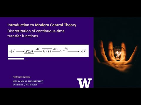 Discretization of continuous-time transfer functions