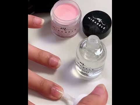 Saniya First go Tutorial | Mirabele Dip Powder