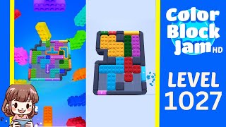 Solution du Niveau 1027 de Color Block Jam