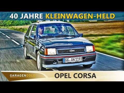 40 Jahre Opel Corsa - ein ganz besonderer Dauerläufer - Best-Of von früher bis heute | Garagengold