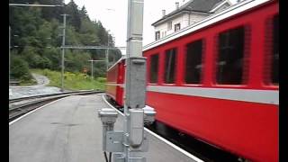 preview picture of video 'RhB - Albula Line - Reichenau-Tamins'