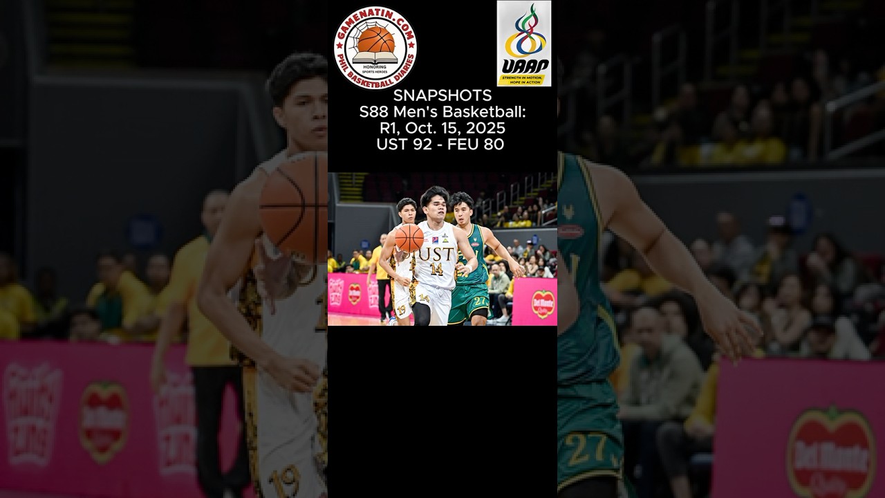 Snapshots: Men's Basketball - UST 92 - FEU 80