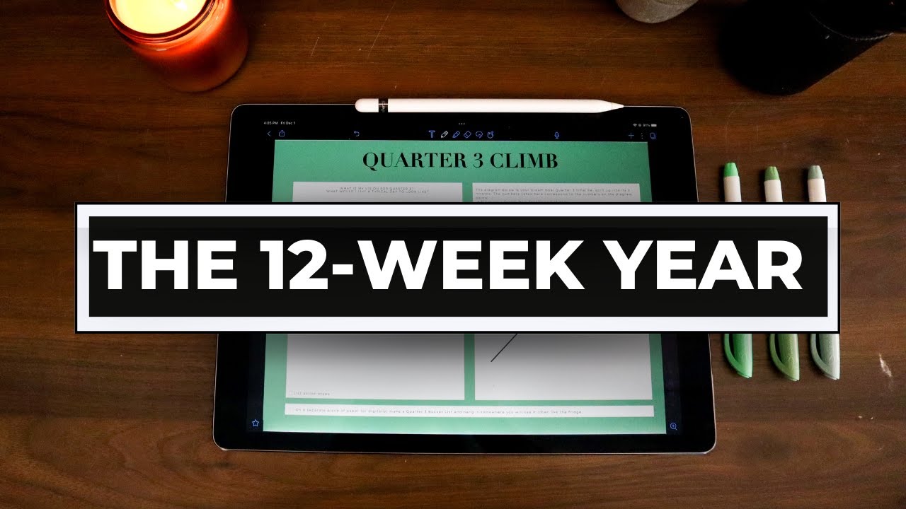 HOW TO ACHIEVE YOUR GOALS IN 12 WEEKS | How To Plan The Quarter