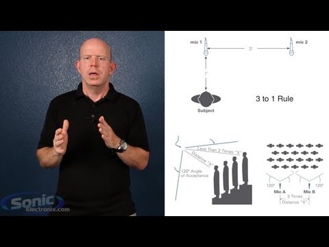 3 to1 Rule | Proper Set-up for Multiple Mics