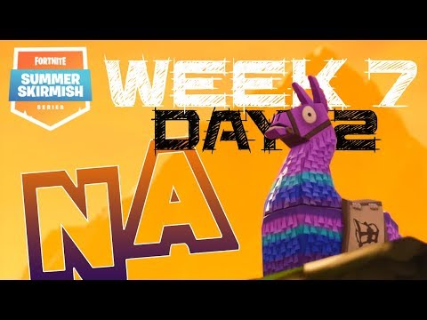 FORTNITE Summer Skirmish Week 7 Day 2 Group 2 ( NA ) Full Recap and Highlights