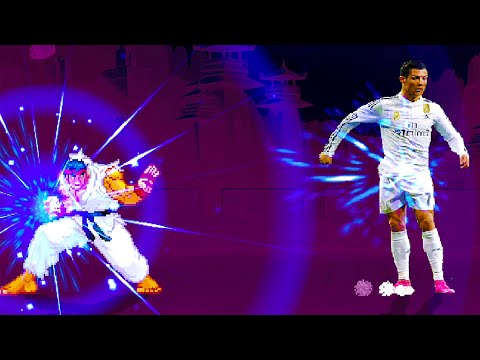 SHIN RYU vs Cristiano RONALDO Ultimate HYPER INSANE EPIC FIGHT!