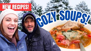 🍲 3 Winter Soups That Feel Like a Warm Hug!
