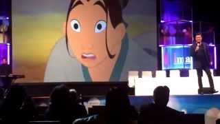 Donny Osmond sings &quot;I&#39;ll make a man out of you&quot; from Mulan at IMPACT14