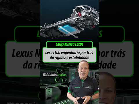 A engenharia estrutural e dinâmica por trás do novo Lexus NX