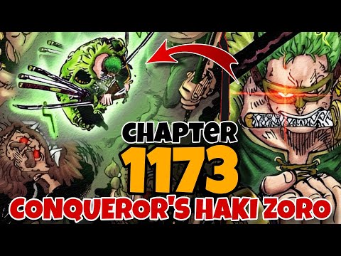 IMU UMATAKE NA!!! 😱 ZORO CONQUEROR'S HAKI TECHNIQUE!!! One Piece Chapter 1173 Full Tagalog Review