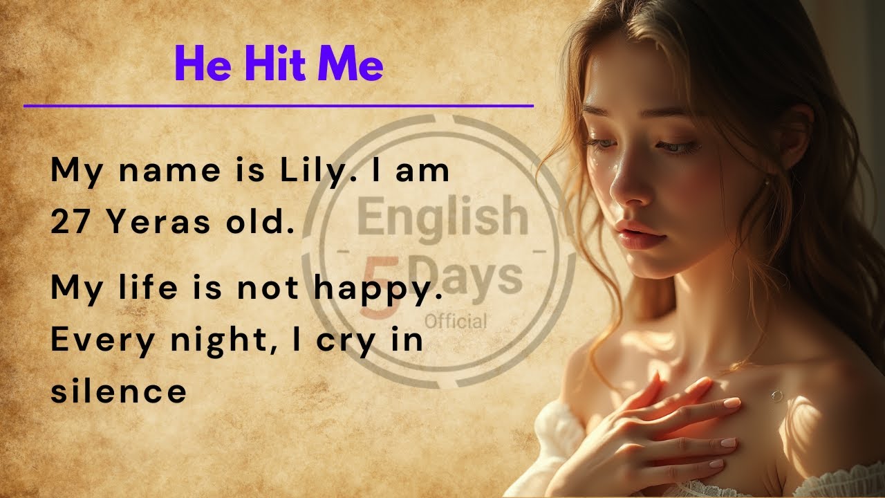 A Life of Pain and Hope – Emotional English Story for Beginners (A1–A2)