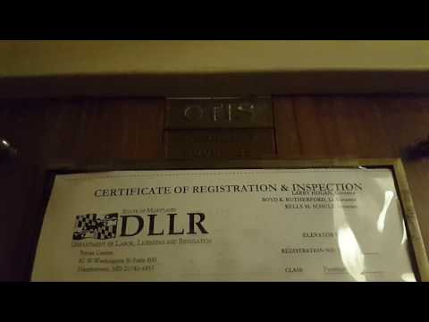 Vintage Otis Traction Elevator - Bryan Centre - Hagerstown, MD