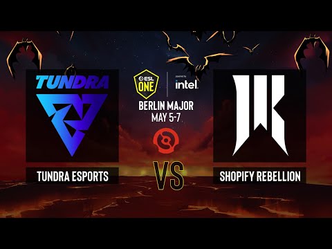 Dota2 - Tundra Esports vs Shopify Rebellion - Game 1 - ESL One Berlin 2023 - Group B