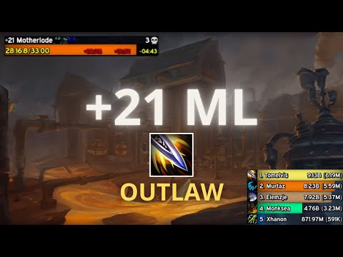 Outlaw +21 MOTHERLODE -  R2 21 timer