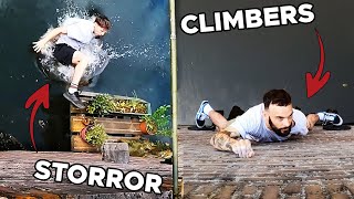 STORROR challenged us! || Climbing Water Challenge