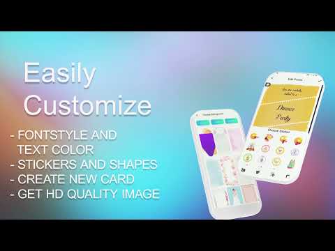 Invitation Card Maker (RSVP)