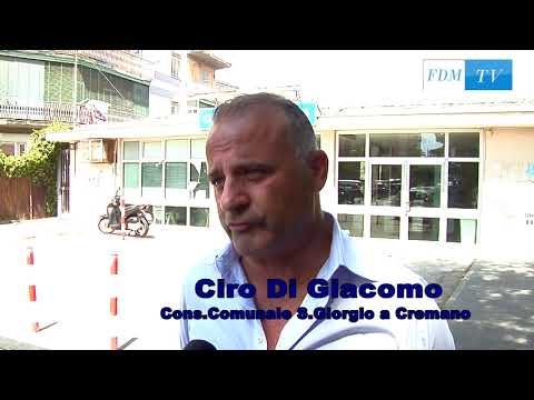 Riapertura Circumvesuviana San Giorgio a Cremano (Cavalli di bronzo) - Intervista Ciro Di Giacomo