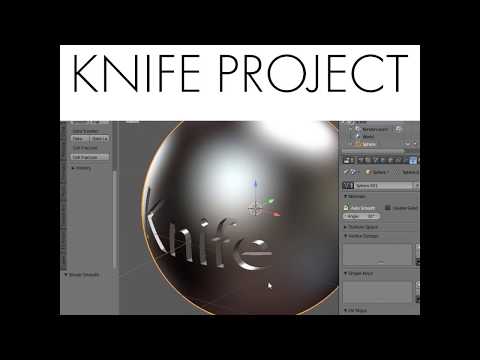 Daily Blender Tip #38 - Knife Project (and Matcaps)