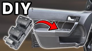 DIY 2008-2011 Ford Focus Driver Window Switch Replacement | Replace Ford Focus Master Window Switch