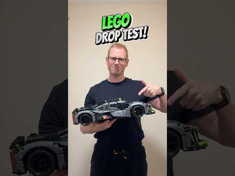 Lego drop test! Will 9X8 survive?