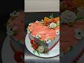 Who Wouldn T Love This Heart Shaped Cake Latte Art Cake Shorts Heart Heartcake