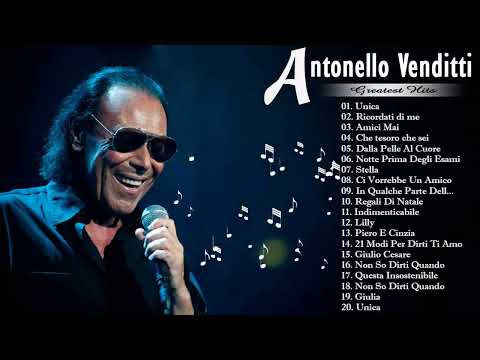 Antonello Venditti 20 Migliori Success - Antonello Venditti Album Completo- Venditti Canzoni Vecchie