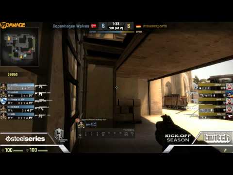 CPH Wolves vs. mousesports | GO:CL Season 1 | de_mirage Map 2
