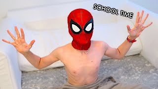 Spiderman Daily School Routine In Real Life  (Part 2)