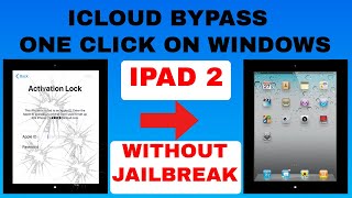 NEW icloud bypass iPad 2 windows without jailbreak| icloud bypass ios 9.3.5/9.3.6l iPad 2 bypass