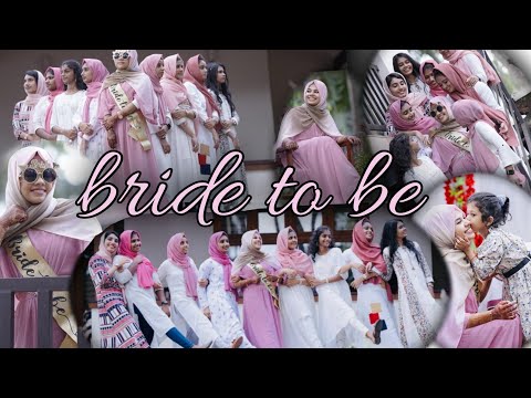 BRIDE TO BE 👰‍♀️💞💫 aadhila anwer