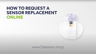 How to request a sensor replacement online
