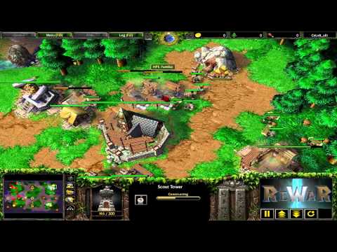 HPE.Yumiko (HU) vs IAM.Zhou_xixi (NE) - Game 4 - WarCraft 3 gameplay - RN156