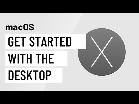 macOS 基礎知識。桌面系統入門 (macOS Basics: Getting Started with the Desktop)