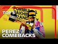 Top 5 Sergio Perez Comebacks!