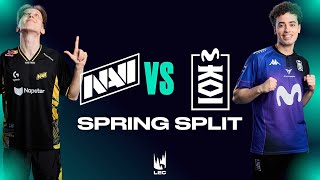 NAVI vs KOI, LE SUSPENSE JUSQU’AU BOUT ! (Spring Split 2026)