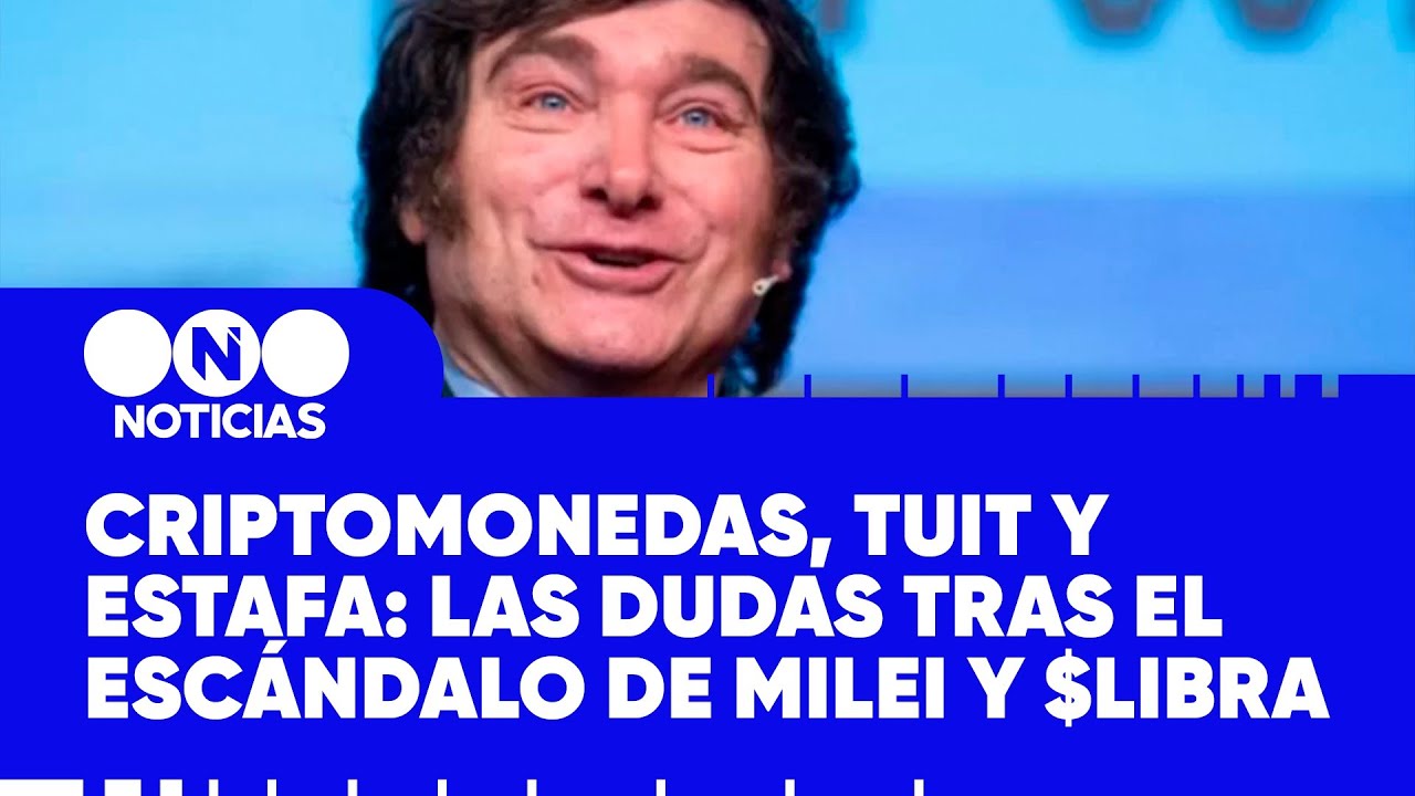 CRIPTOMONEDAS, tuit y ESTAFA: todas las RESPUESTAS del ESCÁNDALO de JAVIER MILEI - Telefe Noticias