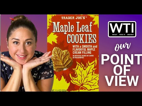 Trader Joe's Maple Leaf Cookies - WTI product video review
