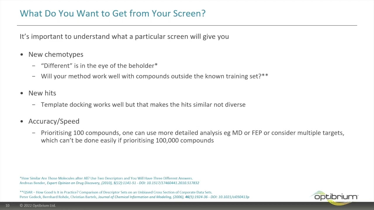 Virtual screening: Challenges, considerations and approaches for