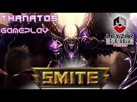 Smite (Gameplay) - Thanatos Hand of Death - Arena Mode (Introduction to Thanatos Gameplay)