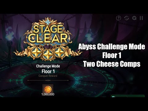 Epic Seven Abyss Challenge Floor 1 - Two Cheese Comps