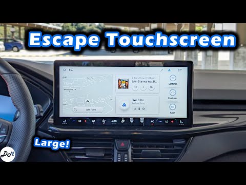 2023 Ford Escape – Sync 4 Infotainment Review | 13.2" Touchscreen Demo, Apple CarPlay & Android Auto